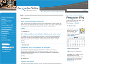 Desktop Screenshot of personaler-online.de